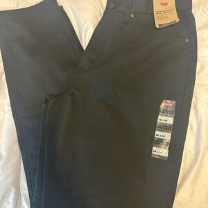 Levi's High Rise Black Jeans Classic Style